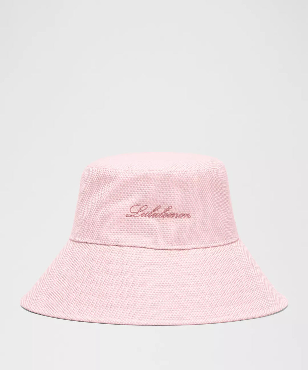 Two-Tone Canvas Bucket Hat - Pink Pearl/Pink Pastel/Dusk