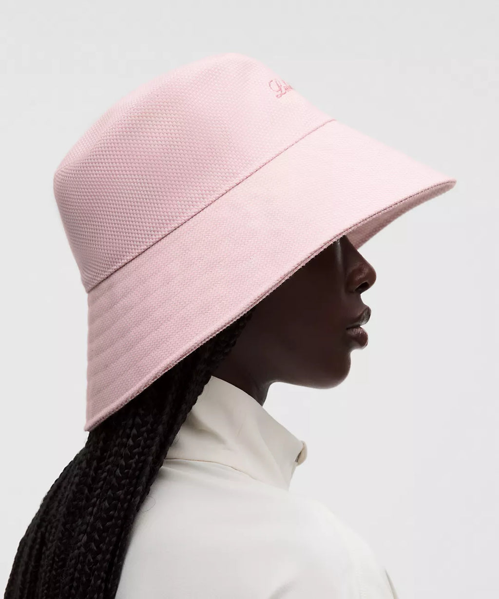 Two-Tone Canvas Bucket Hat - Pink Pearl/Pink Pastel/Dusk