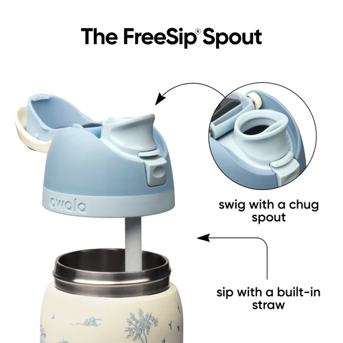 FreeSip - 32 oz - Stainless stee - Toile Be Home