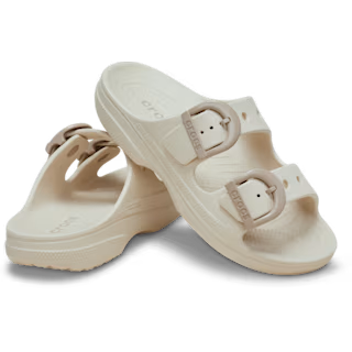 Saturday Enamel Buckle Sandal - Frappé