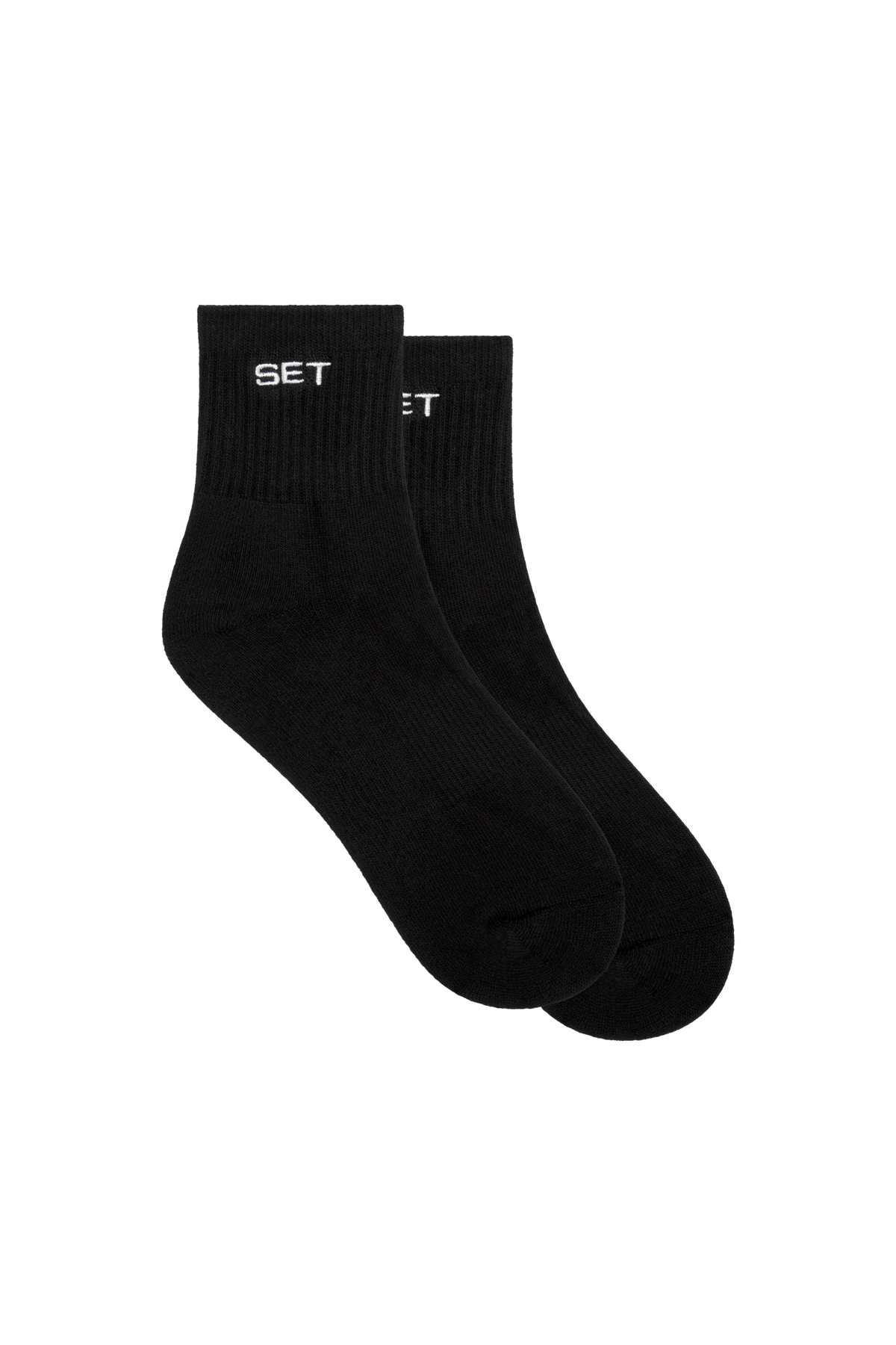 Shorty Socks - Onyx/White