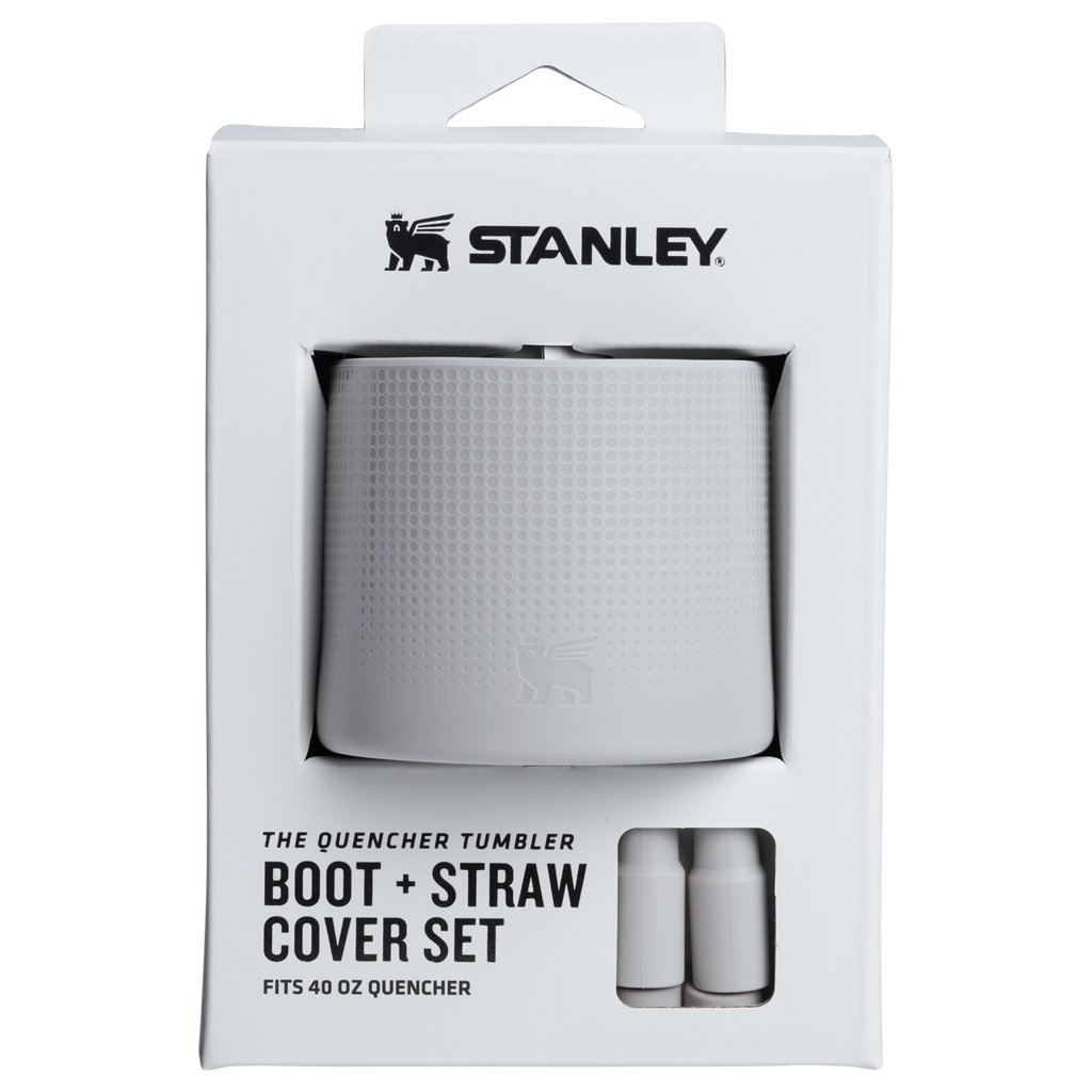 Quencher boot and straw cover set