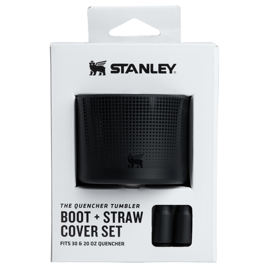 Quencher boot and straw cover set