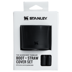 Quencher boot and straw cover set