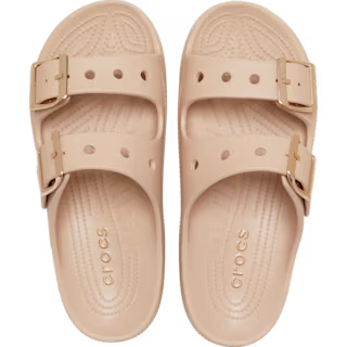 Saturday Metallic Buckle Sandal - Blush
