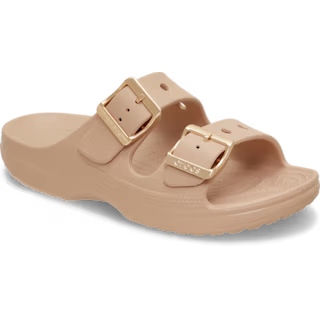 Saturday Metallic Buckle Sandal - Blush