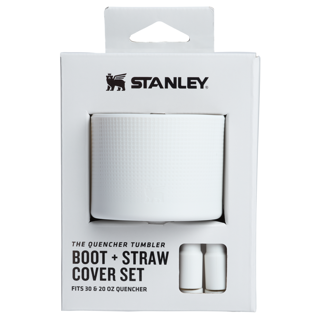 Quencher boot and straw cover set
