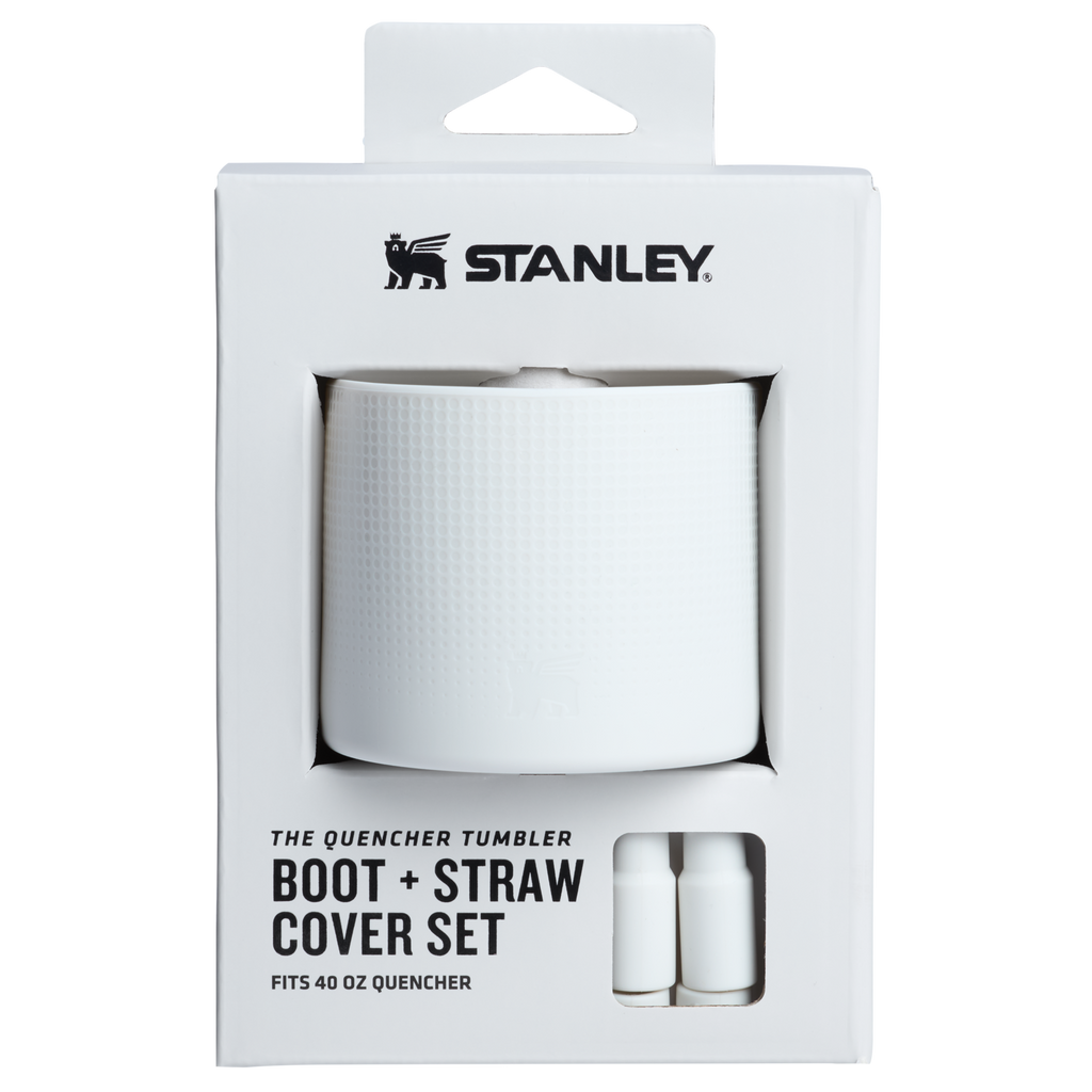 Quencher boot and straw cover set