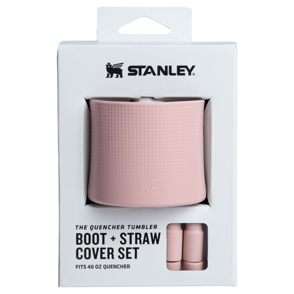 Quencher boot and straw cover set