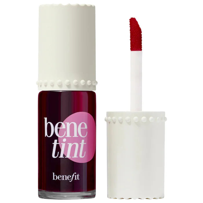 Benetint Lip & Cheek Stain Sheer Buildable Liquid Blush Tint