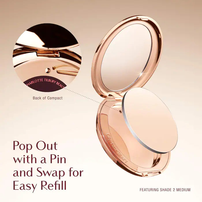 Airbrush Flawless Finish Refillable Blurring & Setting Powder - Fair