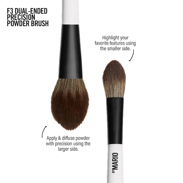F3 Dual-Ended Precision Powder Brush