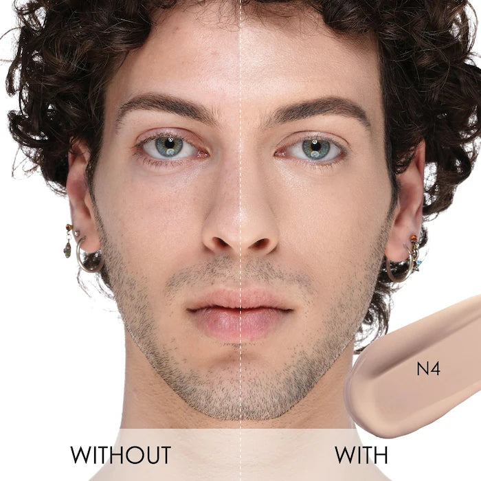Hy-Glam Brightening & Hydrating Medium to Full Coverage Crease Proof Serum Concealer - N4