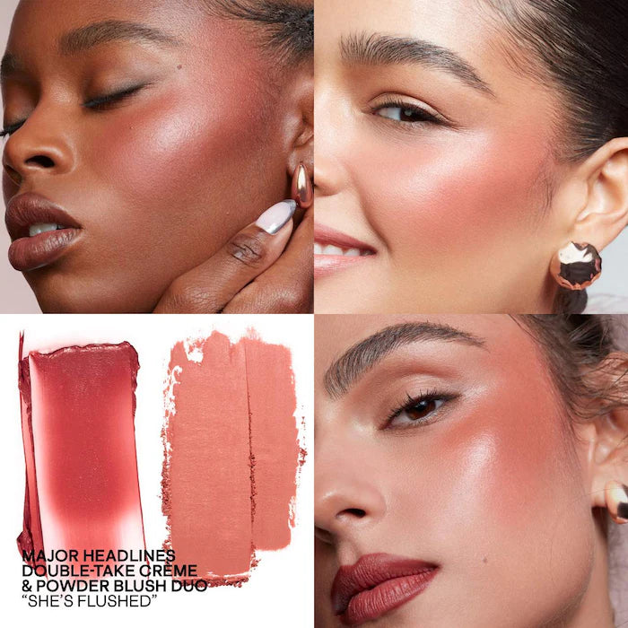 Double-Take Creme & Powder Blush-She's Flushed