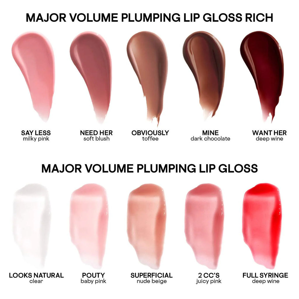 Major Volume Plumping Lip Gloss - Obviously
