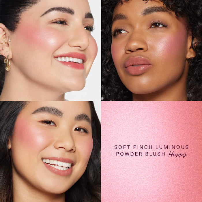 Soft Pinch Luminous Powder Blush - Happy / cool pink
