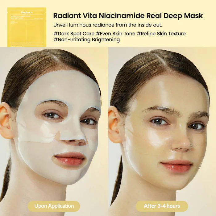 Real Deep Mask Gift Set - for Pore Care, Hydration, Calming and Dark Spot Treatment (Individual)