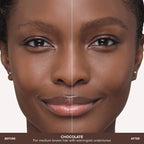 MicroStroke Brush Tip Eyebrow Detailing Pen with 24-Hour Wear - Chocolate
