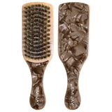 Mini Boar Bristle Smoothing Hair Brush in Toasted Sugar