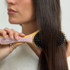 Flat Hair Brush in Pink Sugar