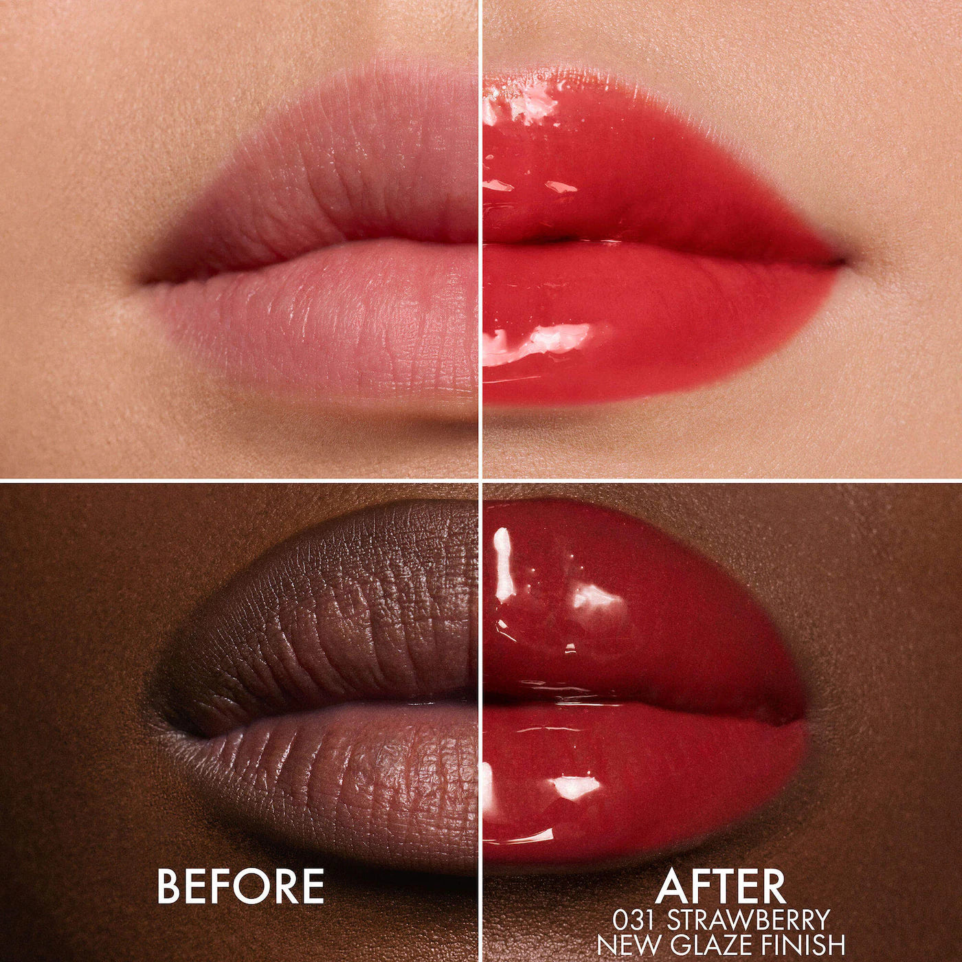 Lip Glow Oil Hydrating High-Shine Gloss - 031 Strawberry