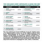 The Essential Men's Fragrance Cologne Sampler Set w/ Redeemable Voucher
