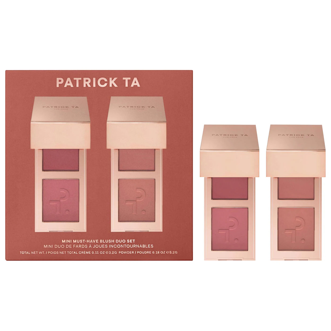 Mini Must-Have Major Headlines Double-Take Crème & Powder Blush Duo Set