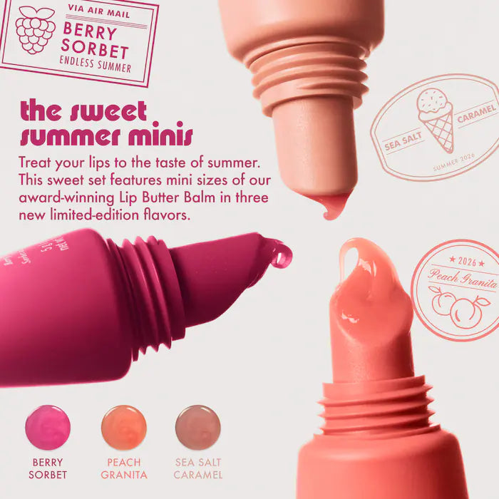 PRE-ORDEN The Sweet Summer Minis Lip Butter Balm Trio Set