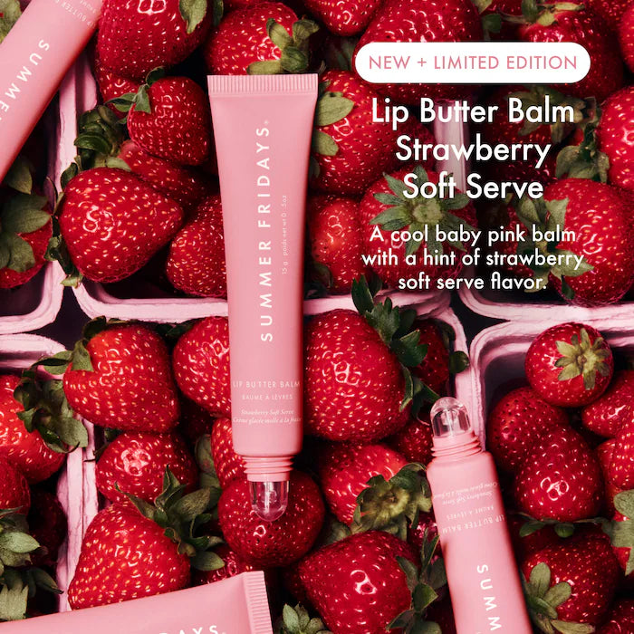 Lip Butter Balm - Strawberry Soft Serve