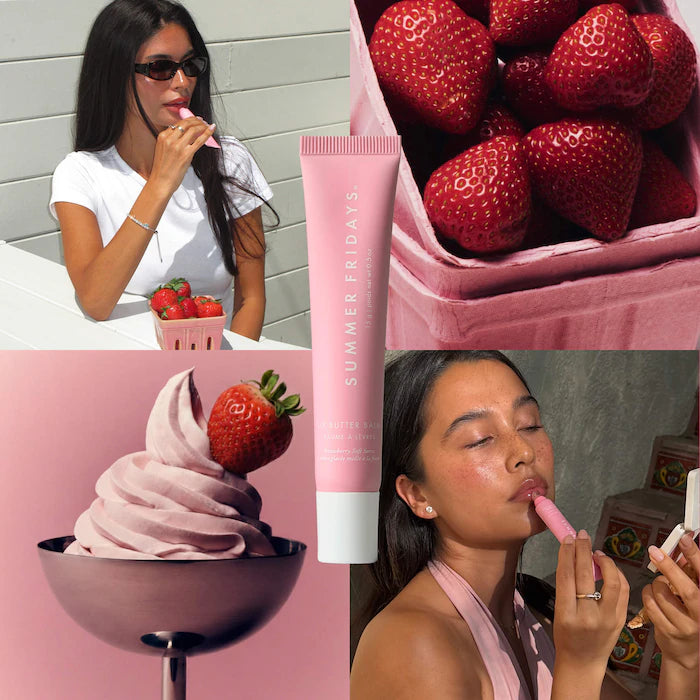 Lip Butter Balm - Strawberry Soft Serve