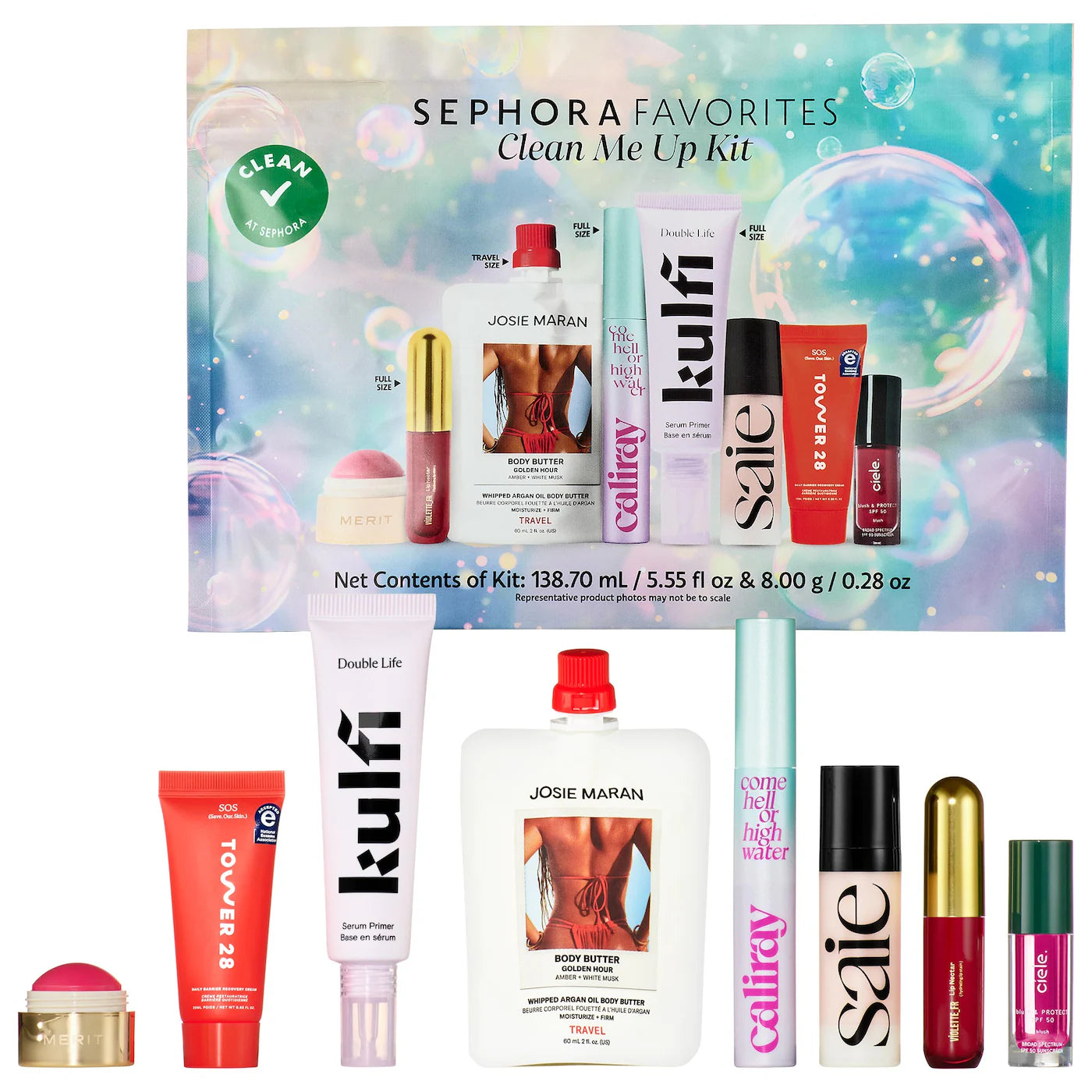 PRE-ORDEN Clean Me Up Kit Makeup Value Set