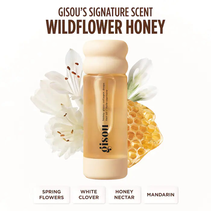 PRE-ORDEN Honey Gloss Collagen Drops Hair Oil for Fine to Medium Hair