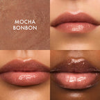 Lip Butter Balm Treatment for Hydration + Nourishing Shine - Mocha Bonbon