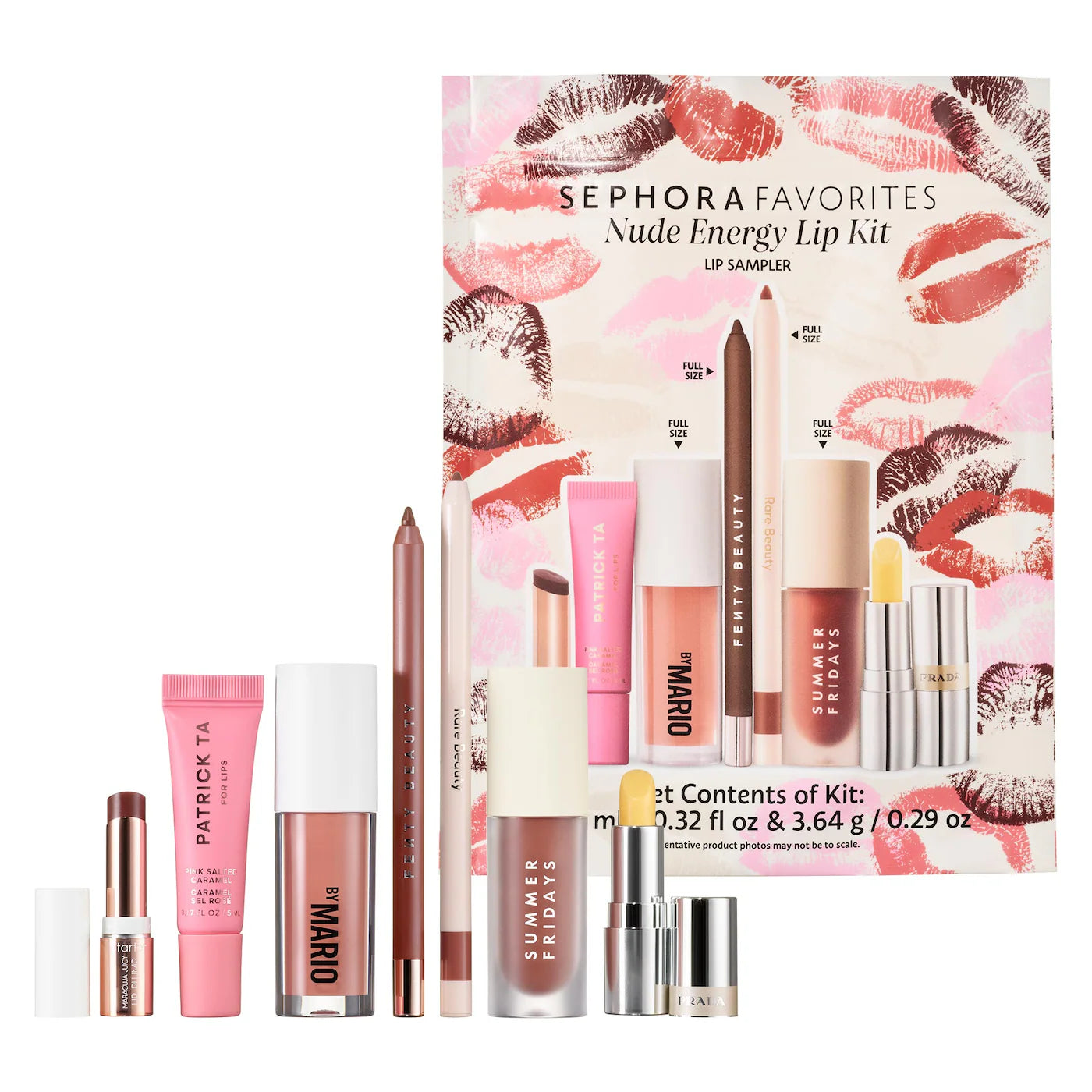 PRE-ORDEN Nude Energy Lip Kit Makeup Set