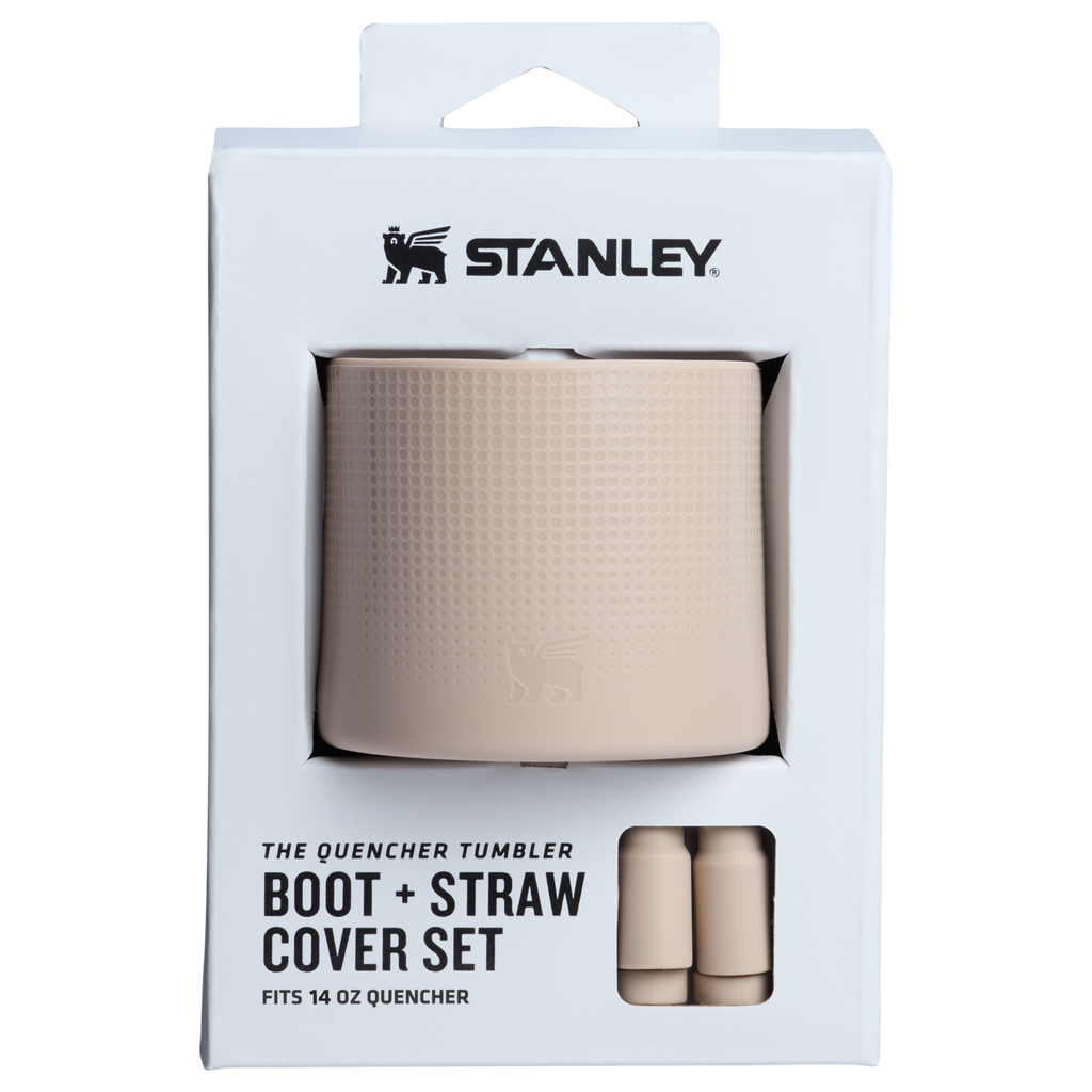 Quencher boot and straw cover set