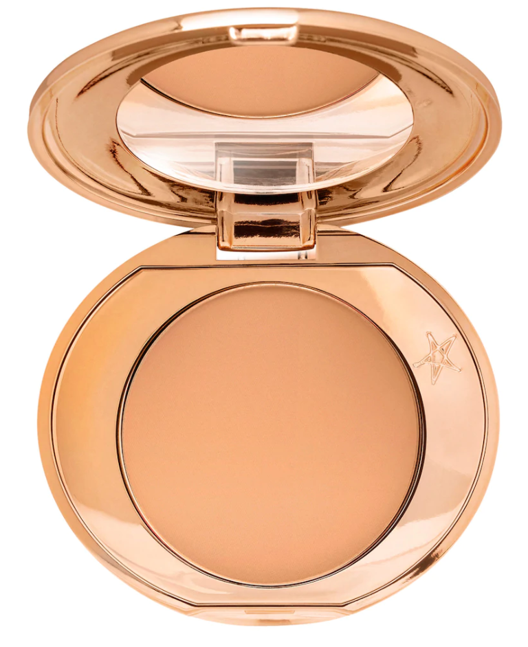 Mini Airbrush Flawless Finish Setting Powder- Tan